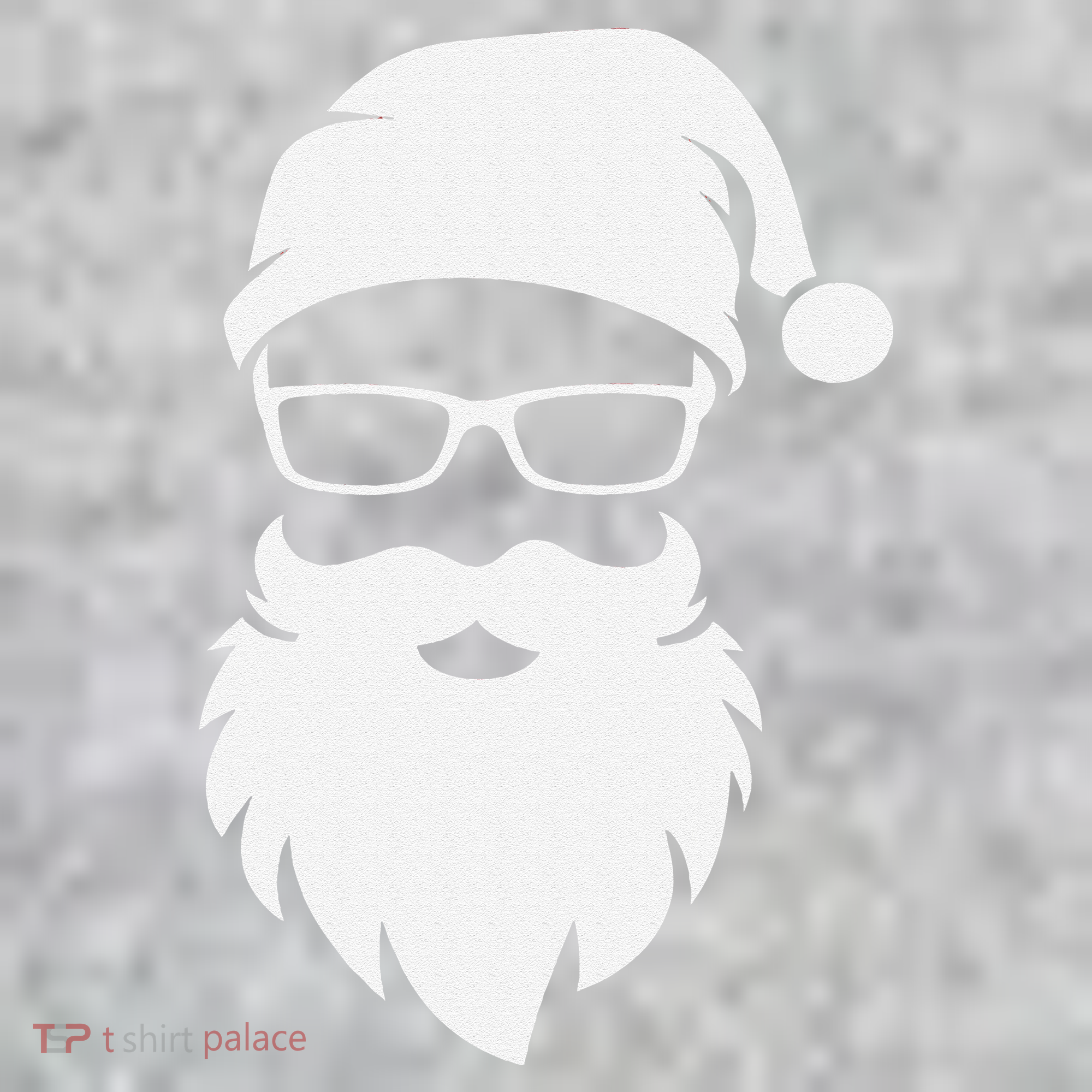 Funny Hipster Santa Last Minute Retro Christmas Matching The Baniff Cuffed Pom Beanie