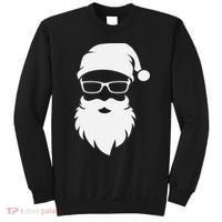 Funny Hipster Santa Last Minute Retro Christmas Matching Sweatshirt thumb 0