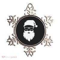 Funny Hipster Santa Last Minute Retro Christmas Matching Ornament thumb 0