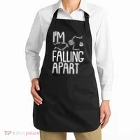 Funny Halloween Skeleton I'm Falling Apart Apron thumb 2