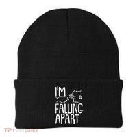 Funny Halloween Skeleton I'm Falling Apart Beanie thumb 0