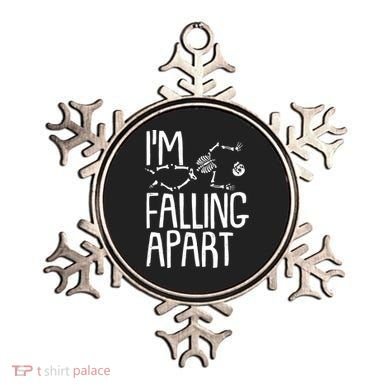 Funny Halloween Skeleton I'm Falling Apart Ornament