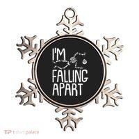 Funny Halloween Skeleton I'm Falling Apart Ornament thumb 0