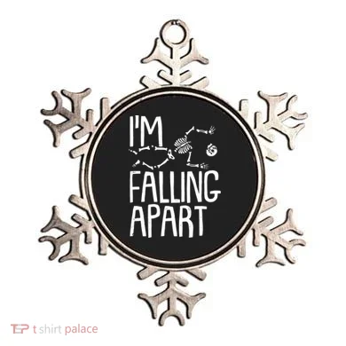 Funny Halloween Skeleton I'm Falling Apart Ornament