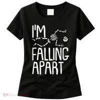 Funny Halloween Skeleton I'm Falling Apart Women's T-Shirt thumb 0