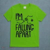 Funny Halloween Skeleton I'm Falling Apart T-Shirt thumb 5