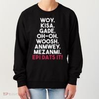 Funny Haitian Sayings Haiti Pride Women's Sweatshirt thumb 0