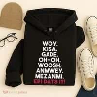 Funny Haitian Sayings Haiti Pride Hoodie thumb 4
