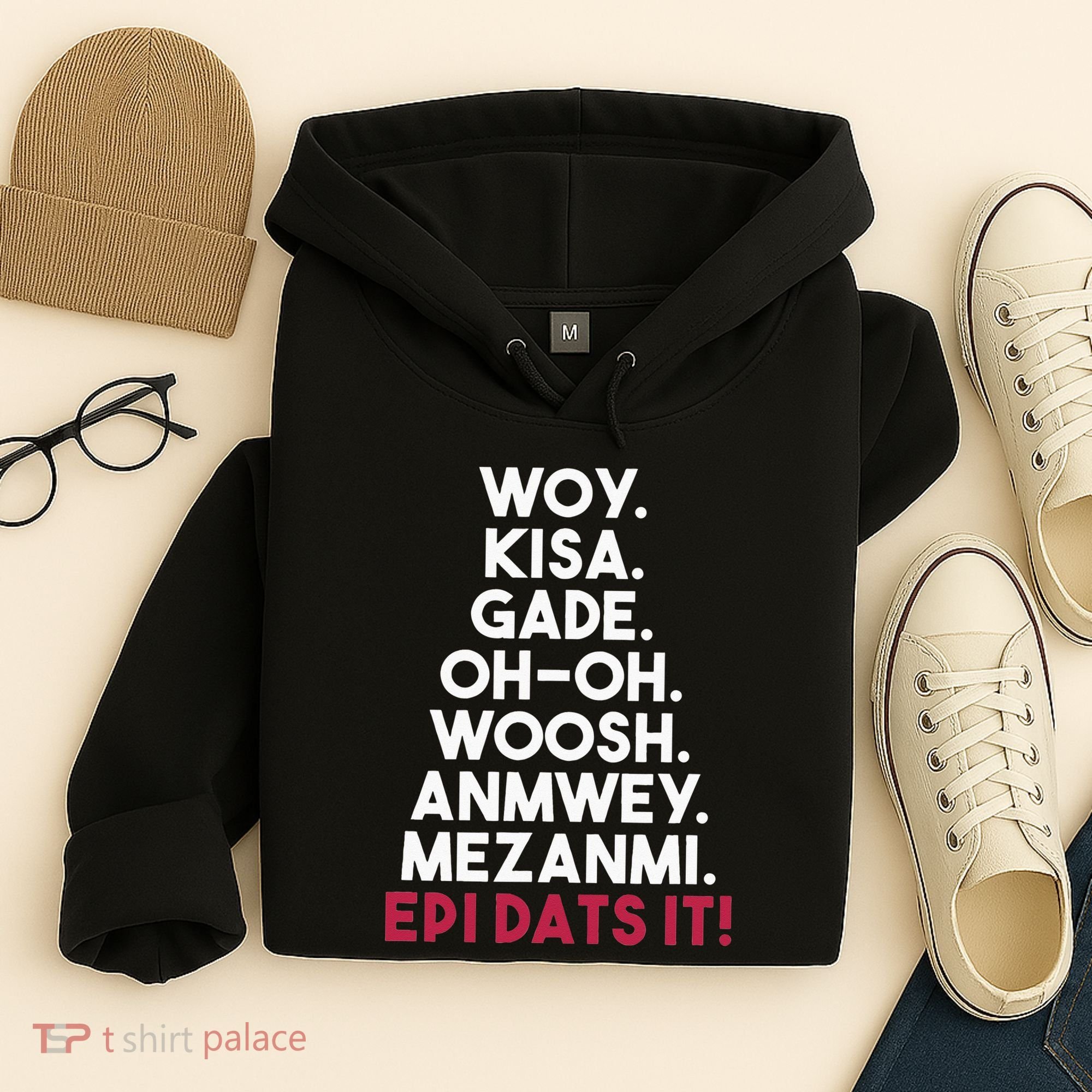Funny Haitian Sayings Haiti Pride Hoodie