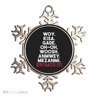Funny Haitian Sayings Haiti Pride Ornament