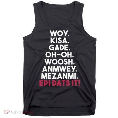 Funny Haitian Sayings Haiti Pride Tank Top