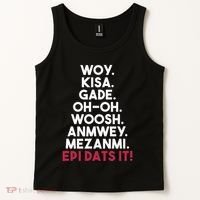 Funny Haitian Sayings Haiti Pride Tank Top thumb 2