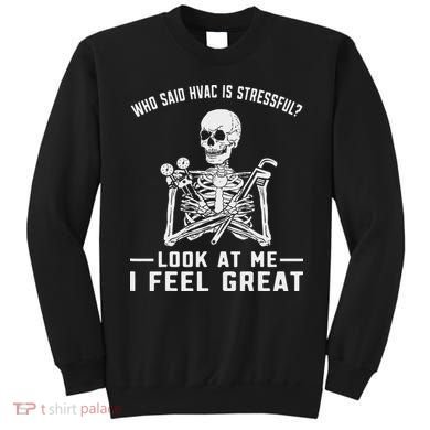 Funny Hvac Tech Ac Repairman Technician Sweatshirt