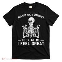 Funny Hvac Tech Ac Repairman Technician T-Shirt thumb 0