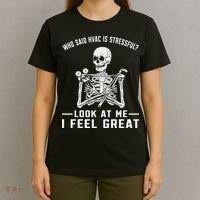 Funny Hvac Tech Ac Repairman Technician T-Shirt thumb 4