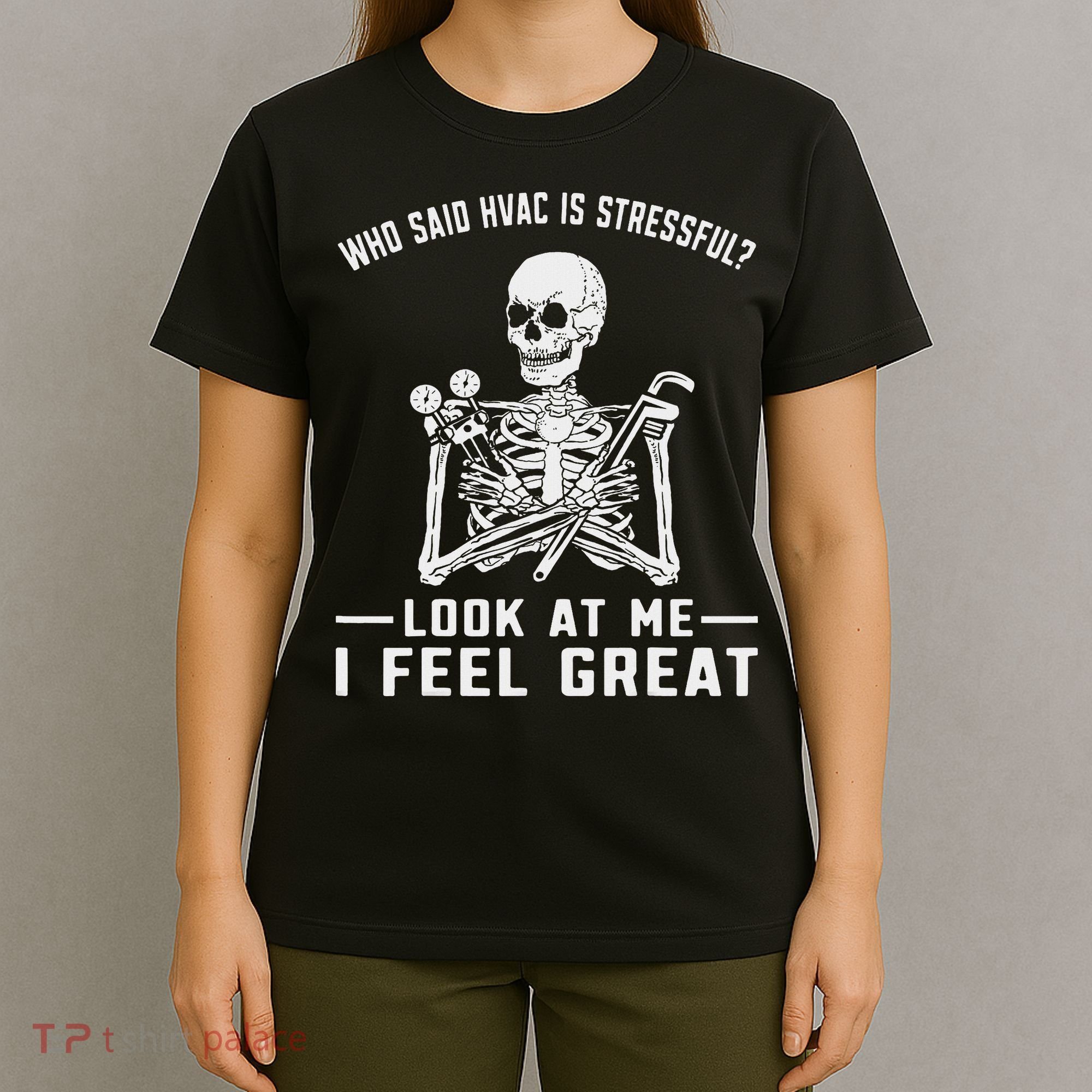 Funny Hvac Tech Ac Repairman Technician T-Shirt