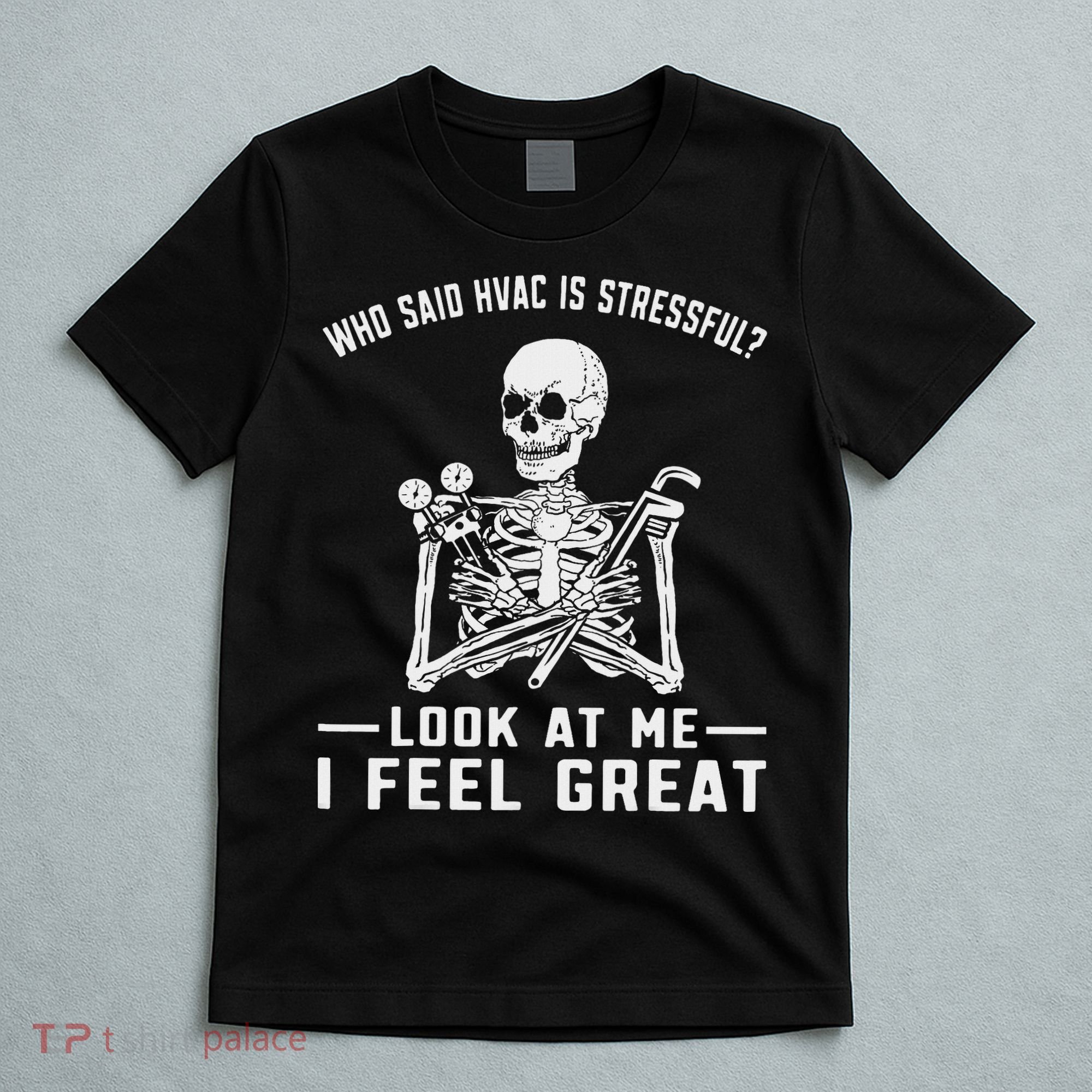 Funny Hvac Tech Ac Repairman Technician T-Shirt