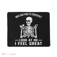 Funny Hvac Tech Ac Repairman Technician Mousepad thumb 0