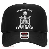 Funny Hvac Tech Ac Repairman Technician Hat thumb 0