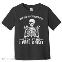 Funny Hvac Tech Ac Repairman Technician Toddler T-Shirt thumb 0