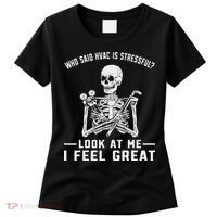 Funny Hvac Tech Ac Repairman Technician Women's T-Shirt thumb 0