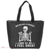 Funny Hvac Tech Ac Repairman Technician Tote Bag thumb 0