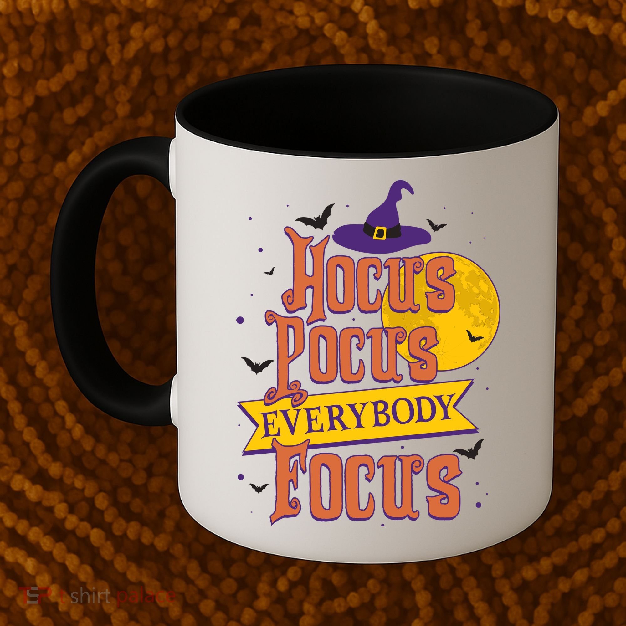 Funny Halloween Teacher Everybody Focus Coffee Mug
