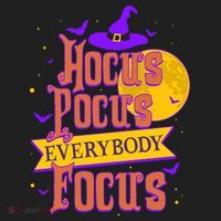 Funny Halloween Teacher Everybody Focus Tumbler thumb 3
