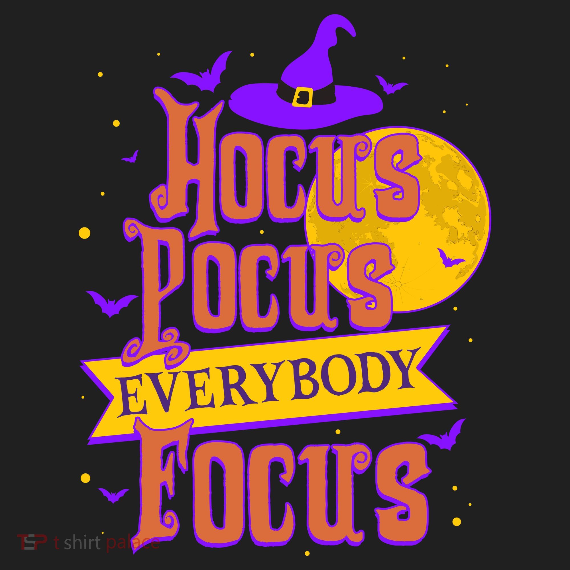 Funny Halloween Teacher Everybody Focus Hat