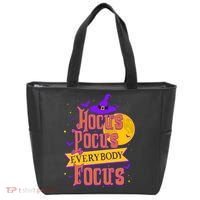 Funny Halloween Teacher Everybody Focus Tote Bag thumb 0