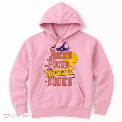 Funny Halloween Teacher Everybody Focus Hoodie