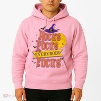 Funny Halloween Teacher Everybody Focus Hoodie thumb 2