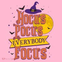 Funny Halloween Teacher Everybody Focus Mousepad thumb 1
