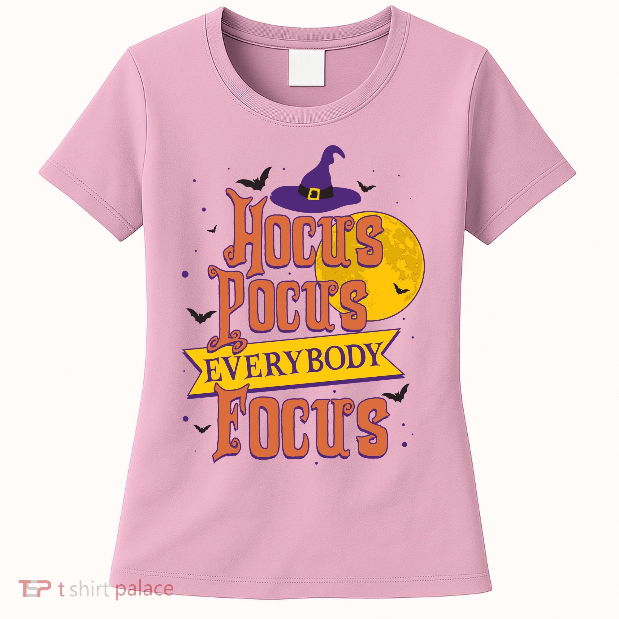 Funny Halloween Teacher Everybody Focus Women's T-Shirt