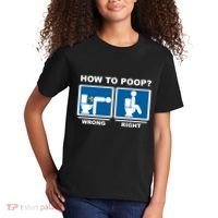 Funny How To Poop Pooping Position Kids T-Shirt thumb 2