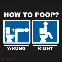 Funny How To Poop Pooping Position Tote Bag thumb 4
