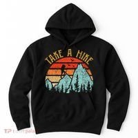 Funny Hiking Take A Hike Women Mountain Hiker Hoodie thumb 0