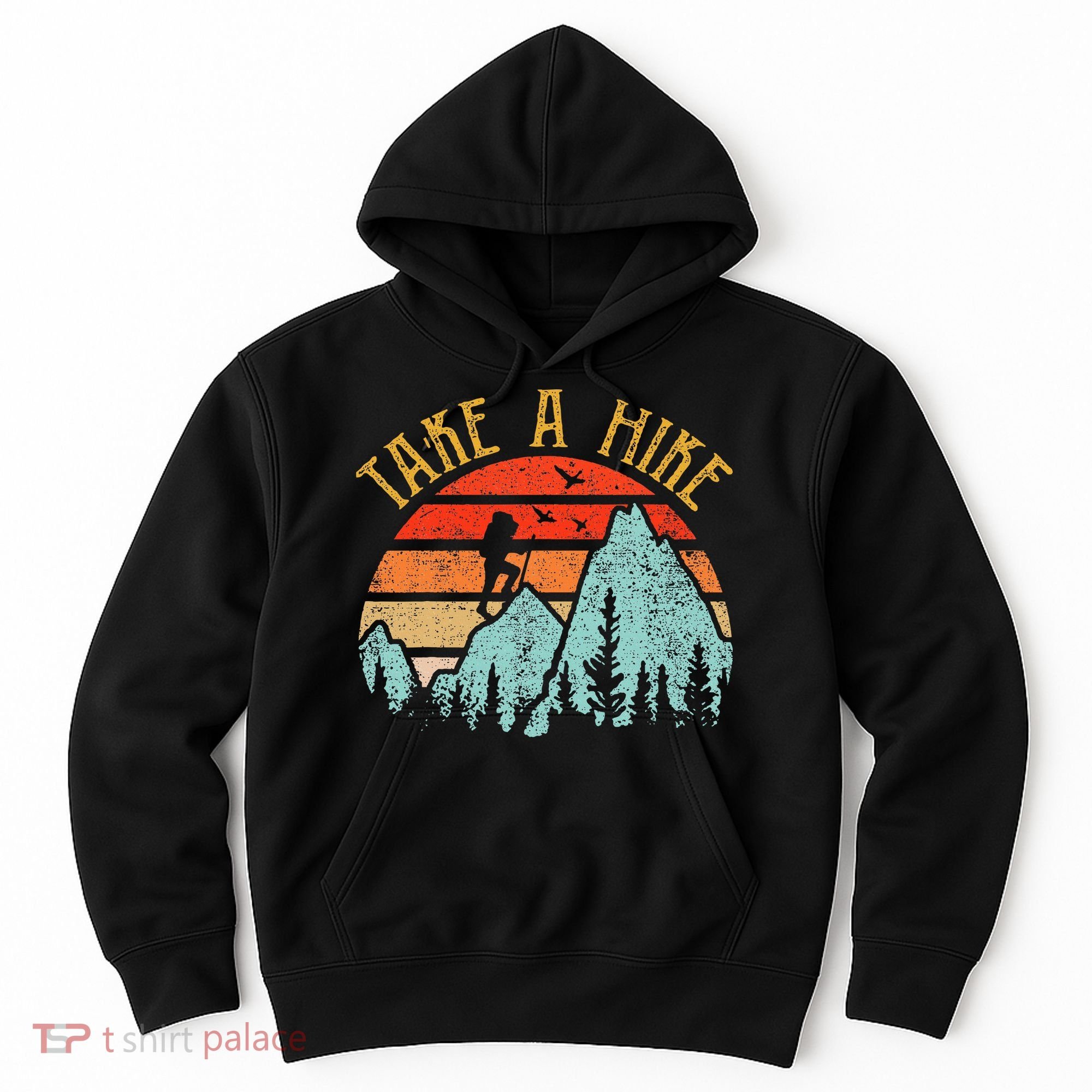 Funny Hiking Take A Hike Women Mountain Hiker Hoodie