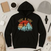 Funny Hiking Take A Hike Women Mountain Hiker Hoodie thumb 3