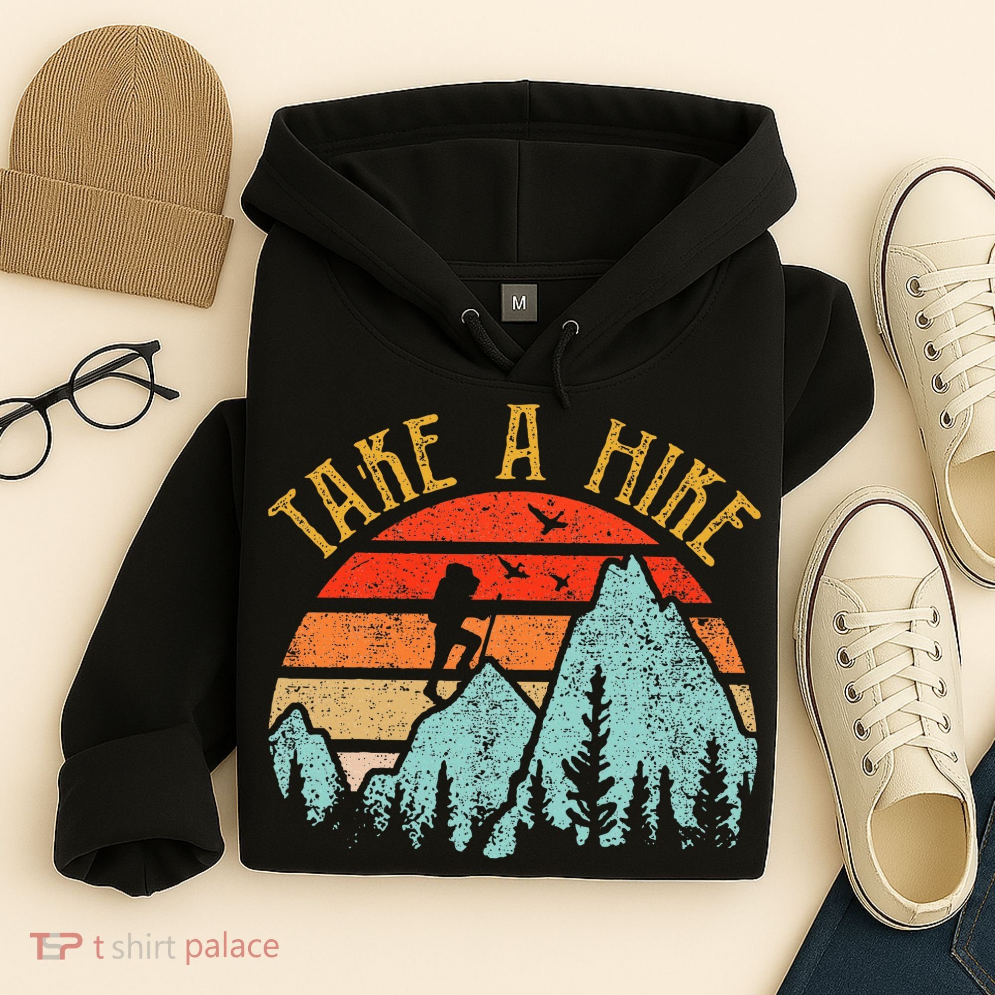 Funny Hiking Take A Hike Women Mountain Hiker Hoodie