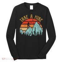 Funny Hiking Take A Hike Women Mountain Hiker Long Sleeve Shirt thumb 0