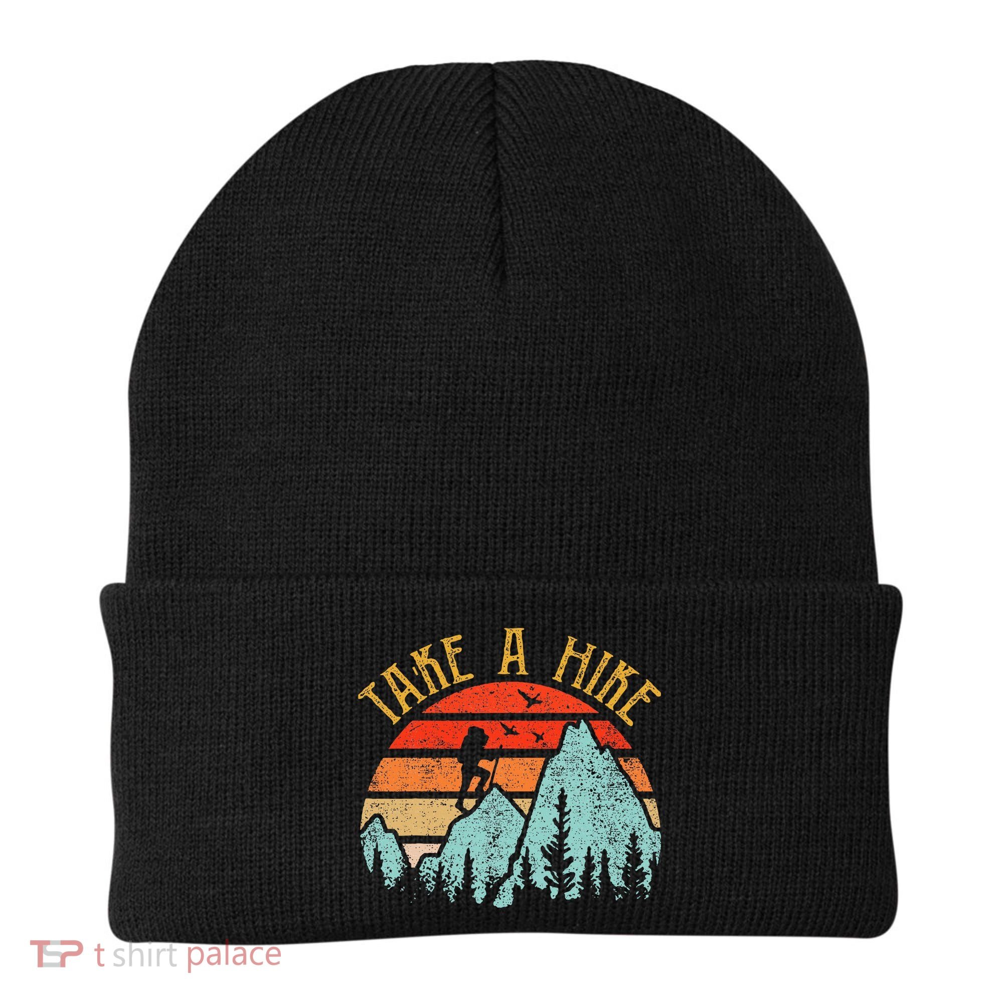 Funny Hiking Take A Hike Women Mountain Hiker Beanie