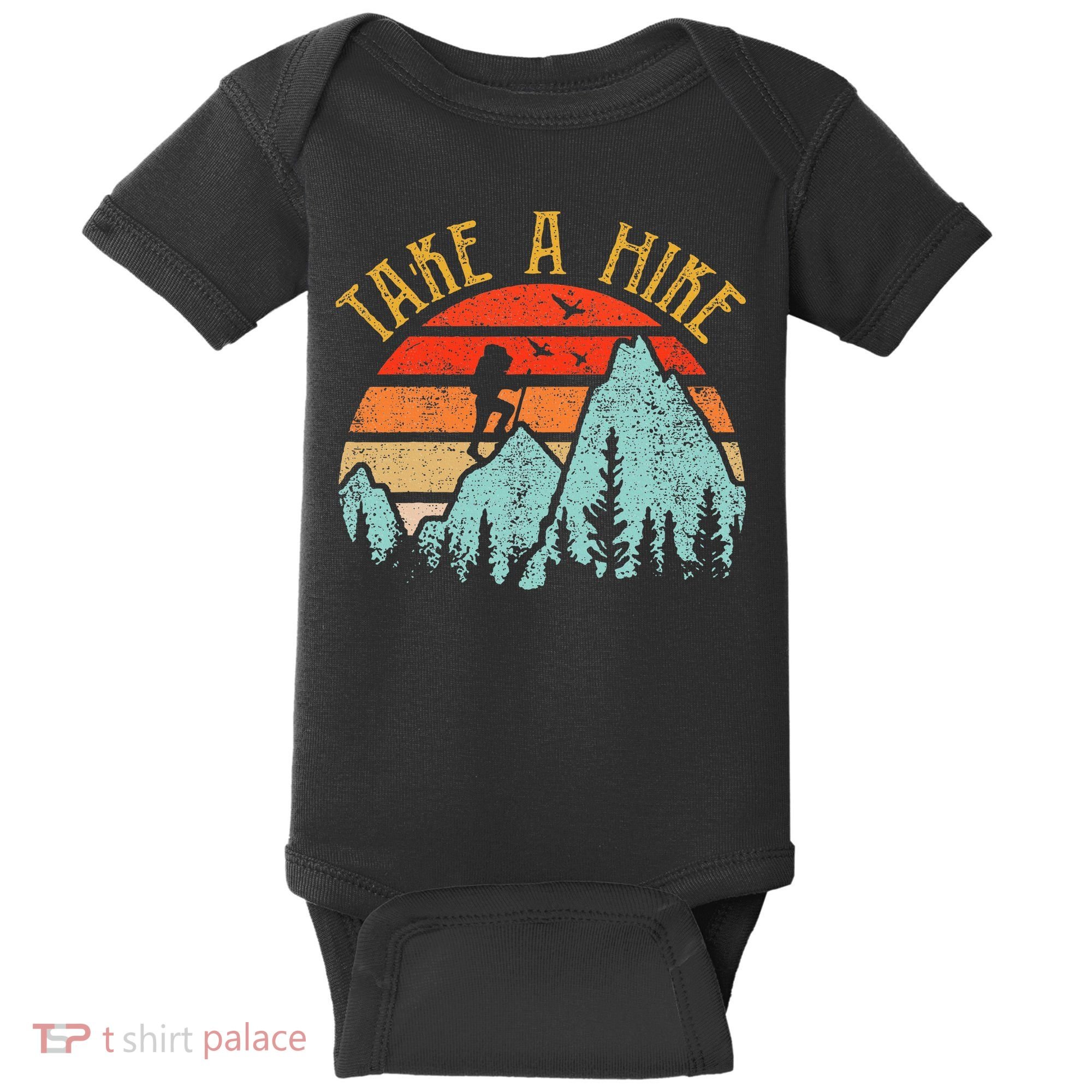 Funny Hiking Take A Hike Women Mountain Hiker Baby Bodysuit