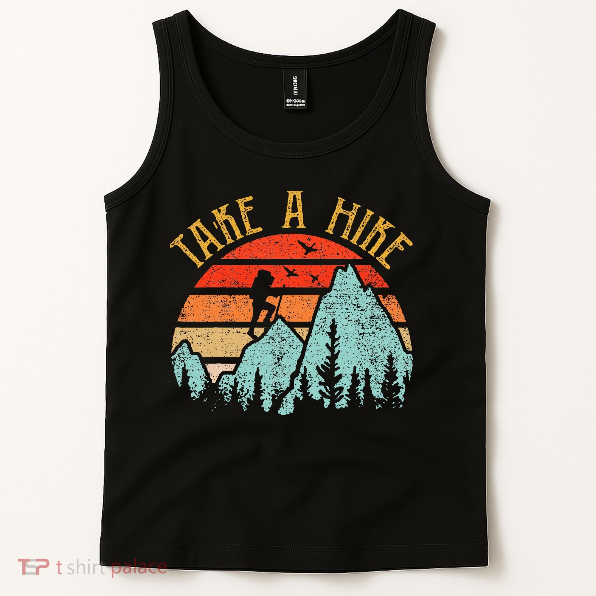 Funny Hiking Take A Hike Women Mountain Hiker Tank Top