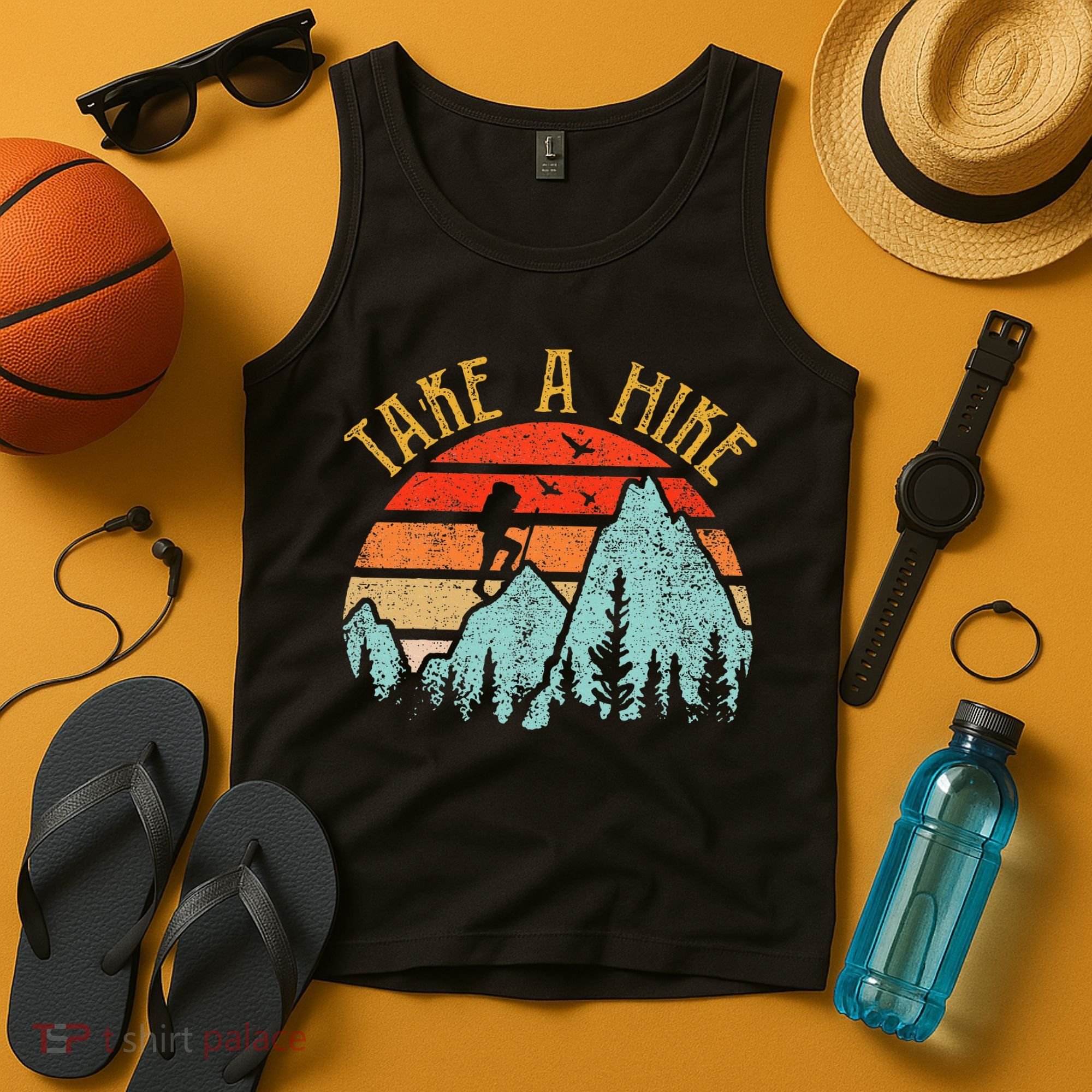Funny Hiking Take A Hike Women Mountain Hiker Tank Top