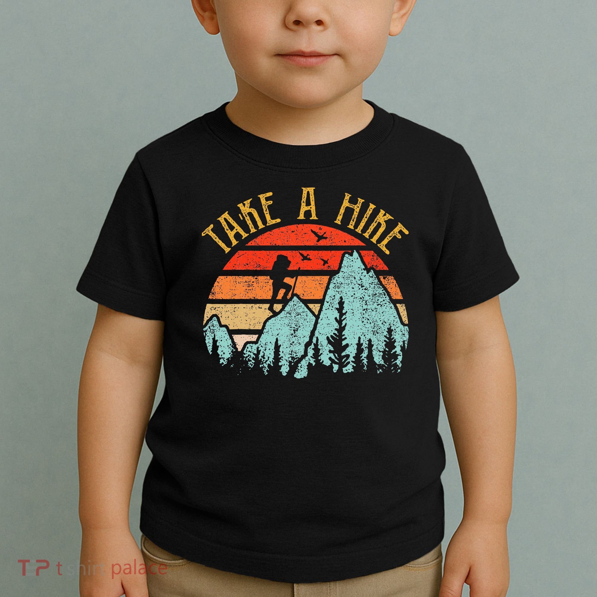 Funny Hiking Take A Hike Women Mountain Hiker Toddler T-Shirt