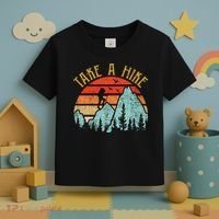 Funny Hiking Take A Hike Women Mountain Hiker Toddler T-Shirt thumb 3