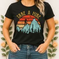 Funny Hiking Take A Hike Women Mountain Hiker Women's T-Shirt thumb 2