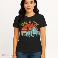 Funny Hiking Take A Hike Women Mountain Hiker Women's T-Shirt thumb 4