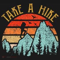 Funny Hiking Take A Hike Women Mountain Hiker Women's T-Shirt thumb 6